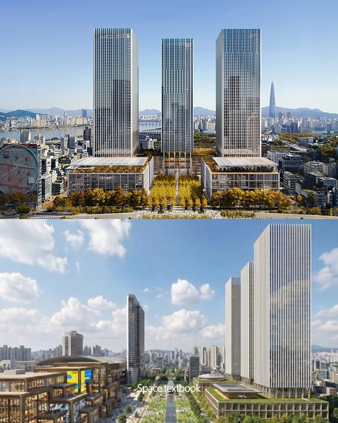 현대차 신사옥, 49층 3개 동 확정, 사진 5/5